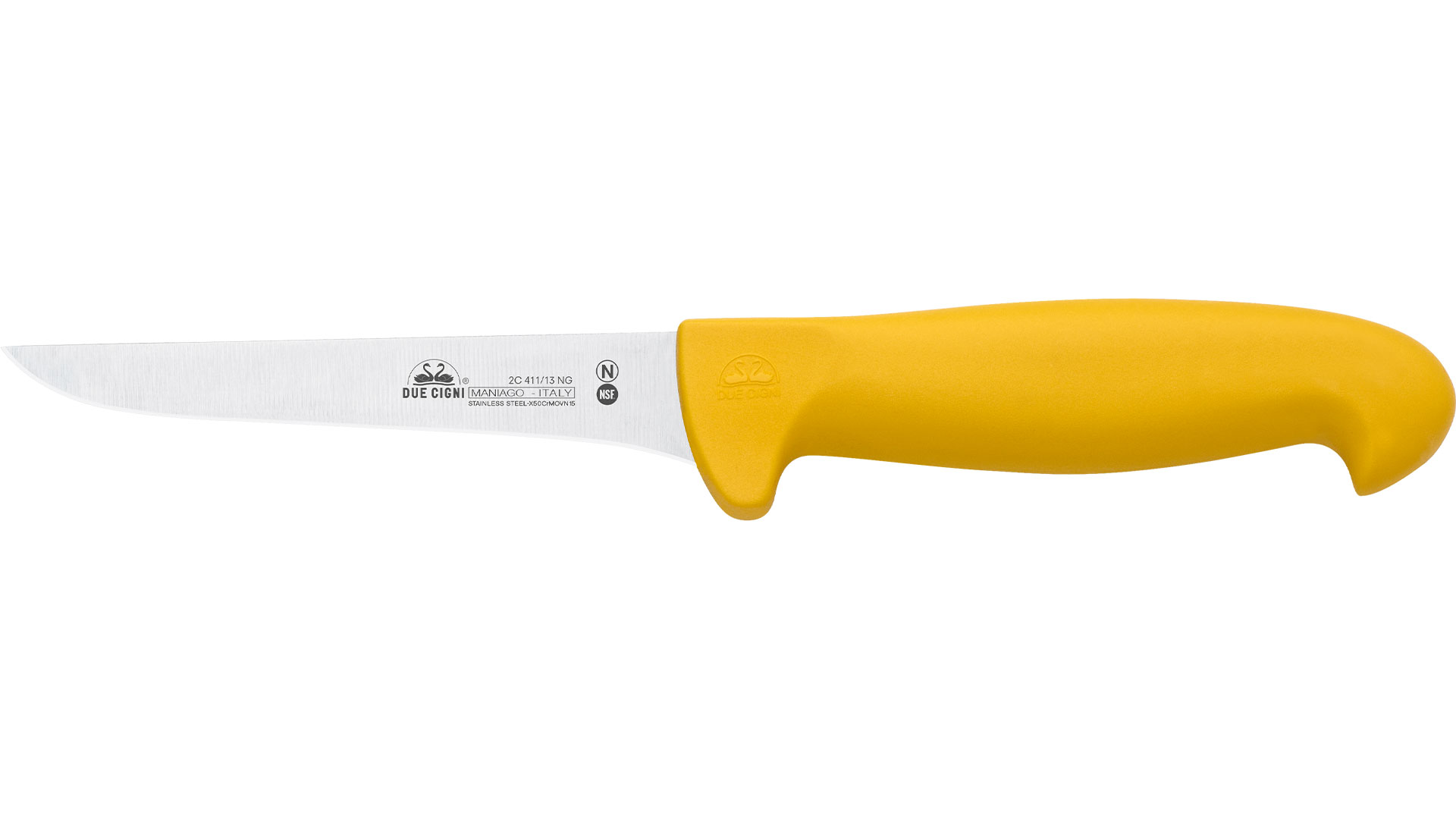 foto N��/FOX2C Boning knife 4119 nitro-B 16cm yellow